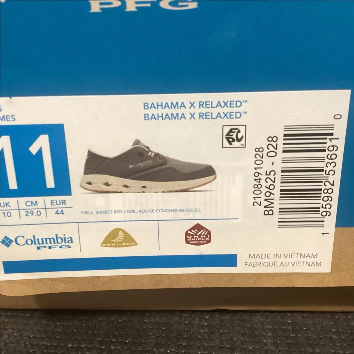 Columbia shoes - Columbia PFG Bahama X Relaxed - Gray 6