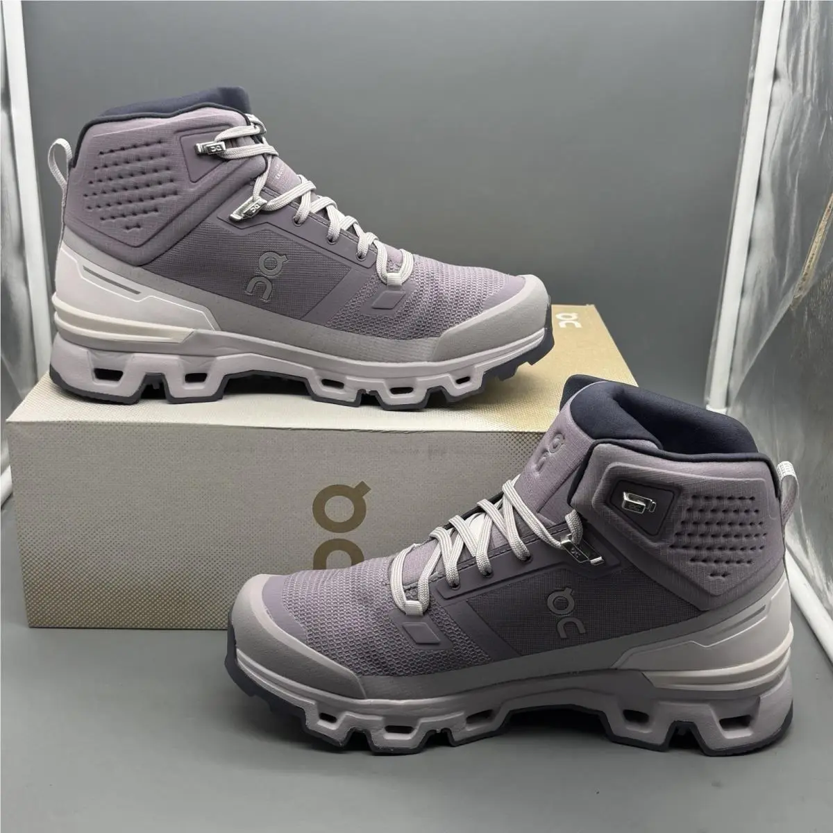 On-Running shoes - On Cloudrock 2 Waterproof - Cloudrock Waterproof - 6398281 - Shark/Fade (UPC: 7630419176138) 1