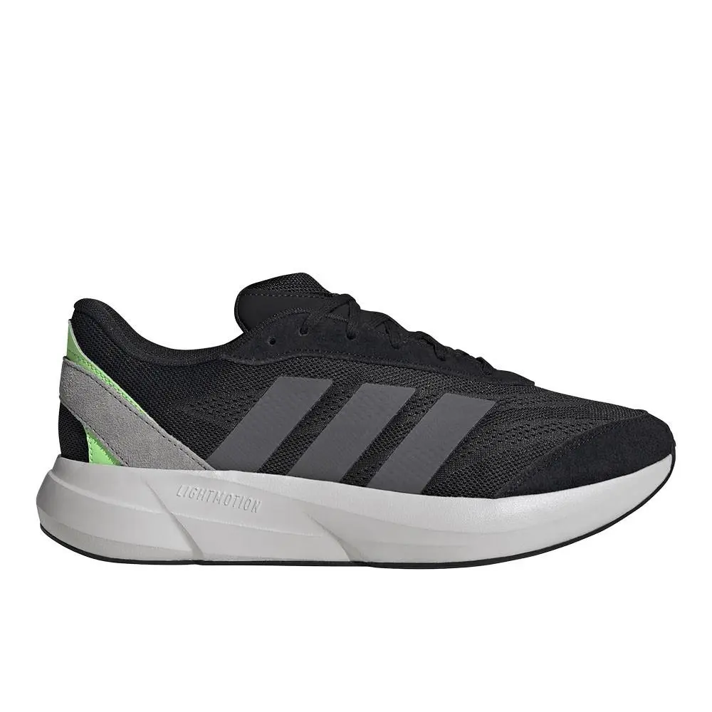 Adidas Lightshift Lace Up Mens Black Sneakers Casual Shoes JS4278