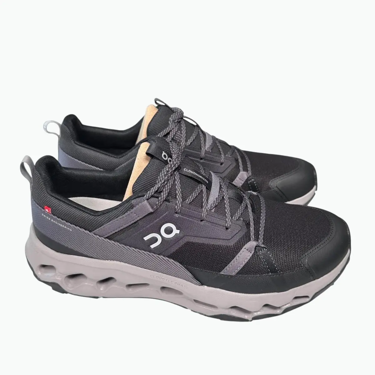 On Running Cloudhorizon Waterproof Shoes Men 12.5 Black/alloy Hiking Running