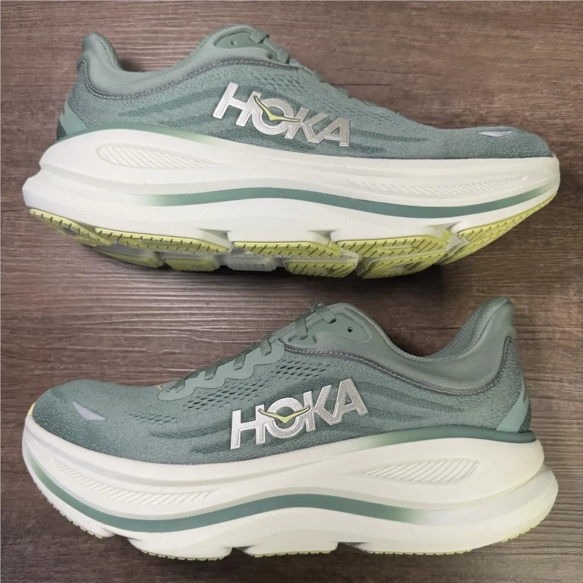 Hoka shoes - Hoka One One HOKA Bondi 9 - 1162011-SNTF - Green 3