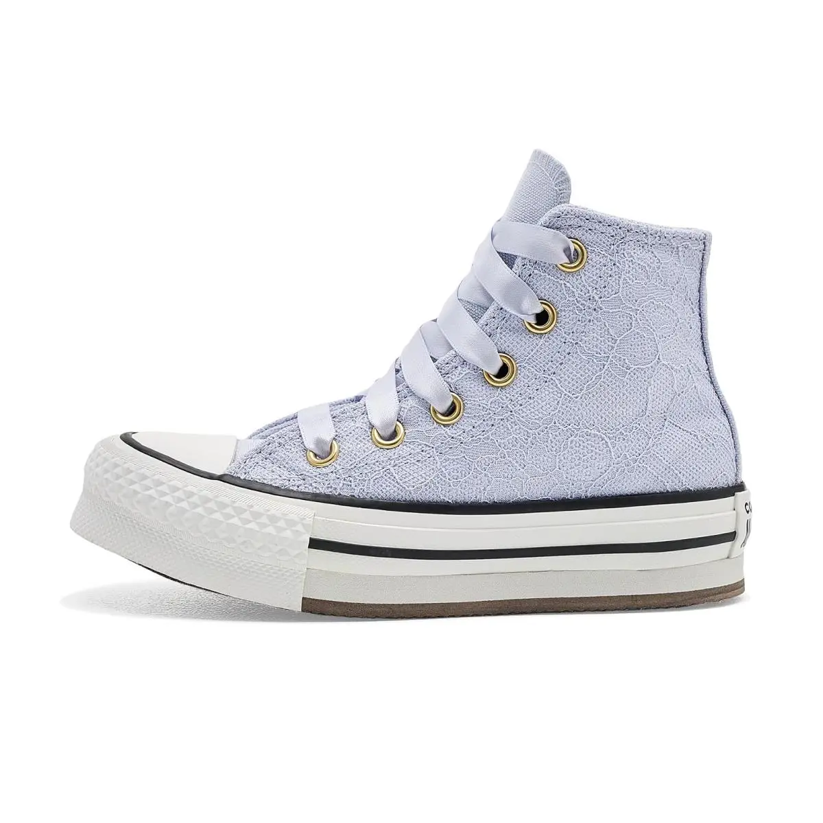 Converse shoes - Almost Lavender/Gold 2