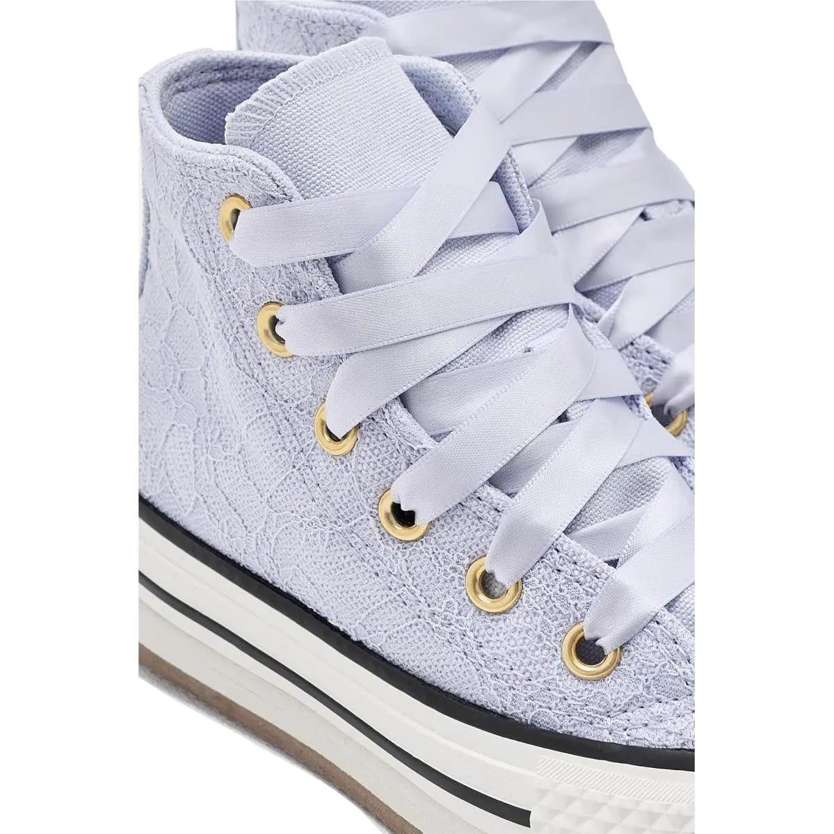 Converse shoes - Almost Lavender/Gold 11
