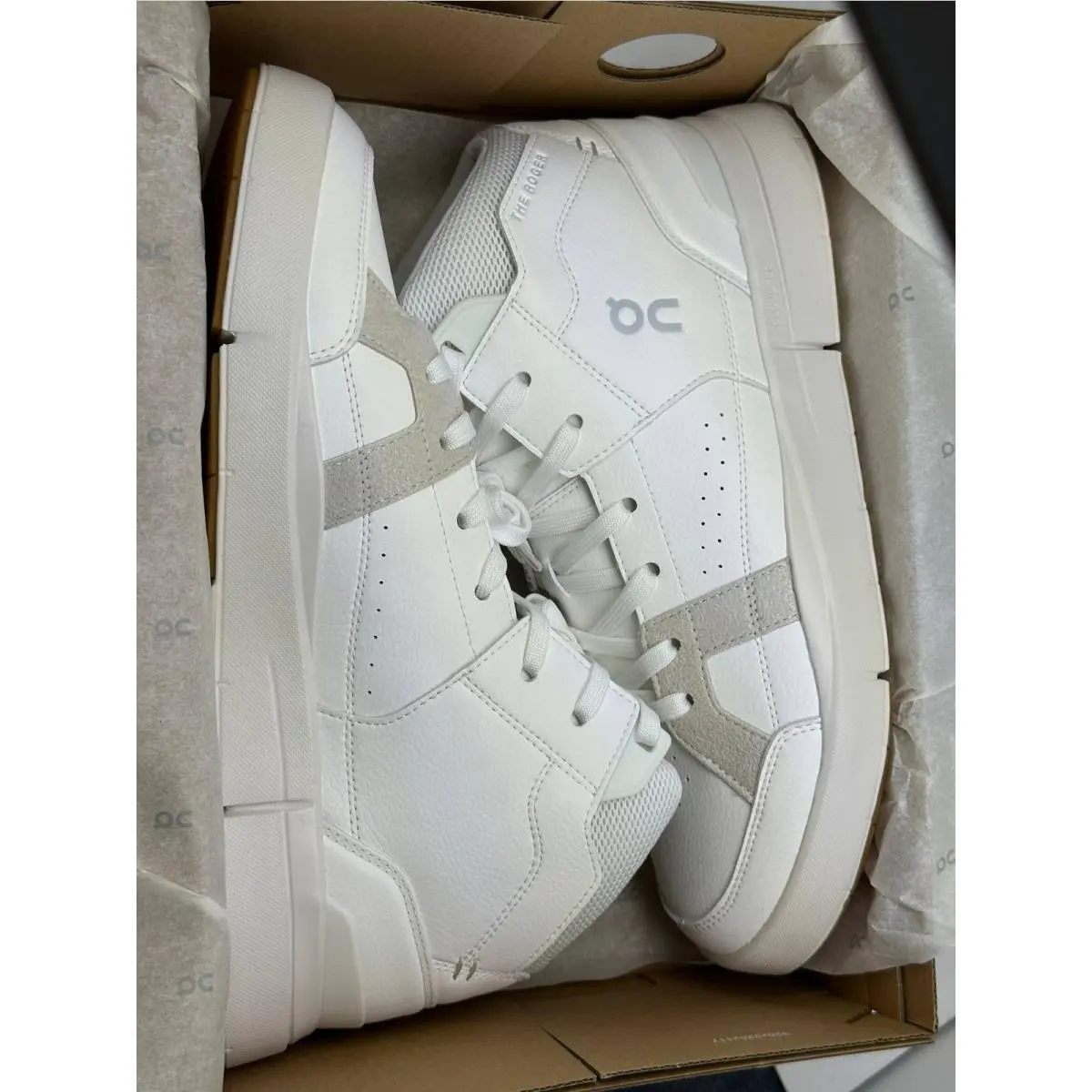 On-Running shoes - THE ROGER Clubhouse Mid - THE ROGER Clubhouse Mid - White 3