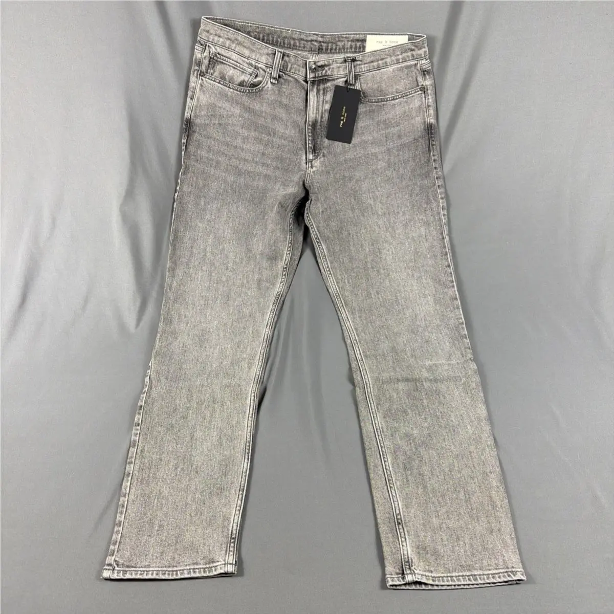 Rag Bone Jeans RB 2 Slim Fit 36 x 32 Stockbridge Cotton Spandex