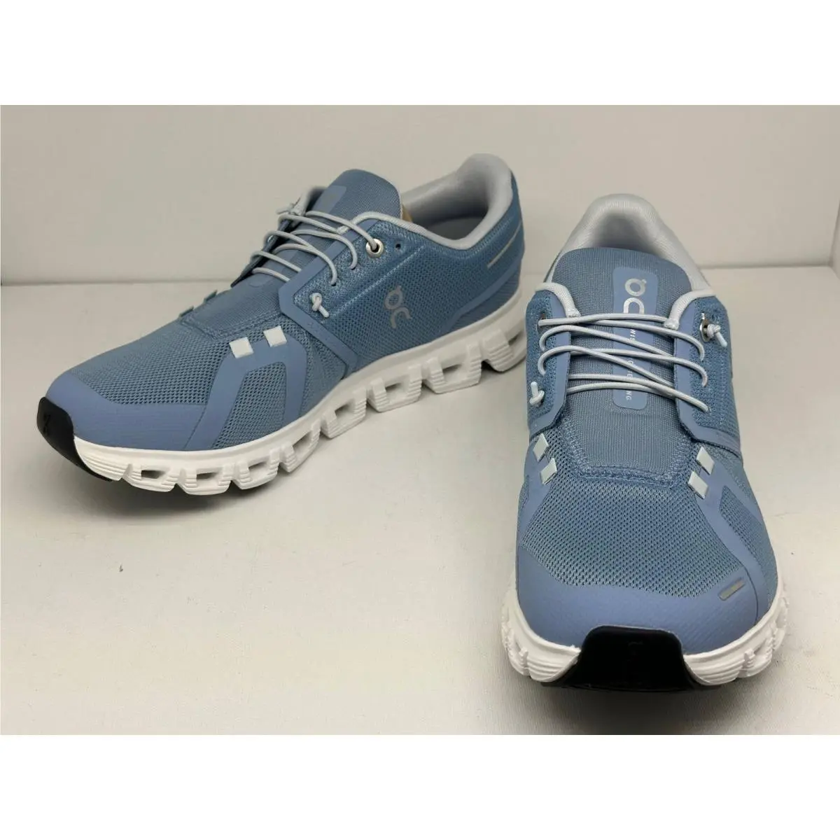 On Running Cloud 6 Mens Sneakers Chambray White 3MF10071508 Size 7.5