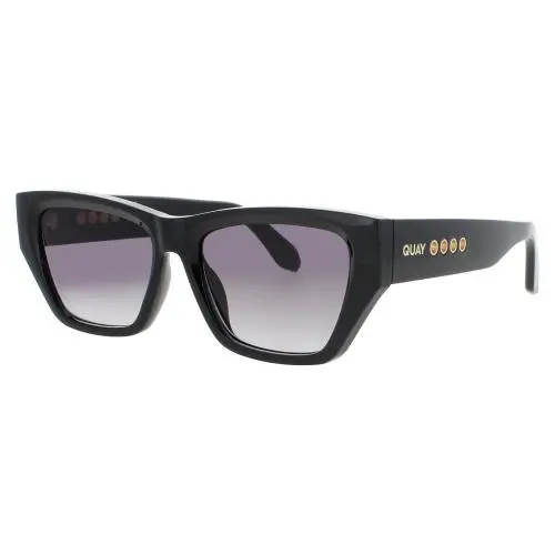 Quay NO APOLOGIES-75680 Sunglasses Sun Glasses Blk/smk Black 54mm by QUAY