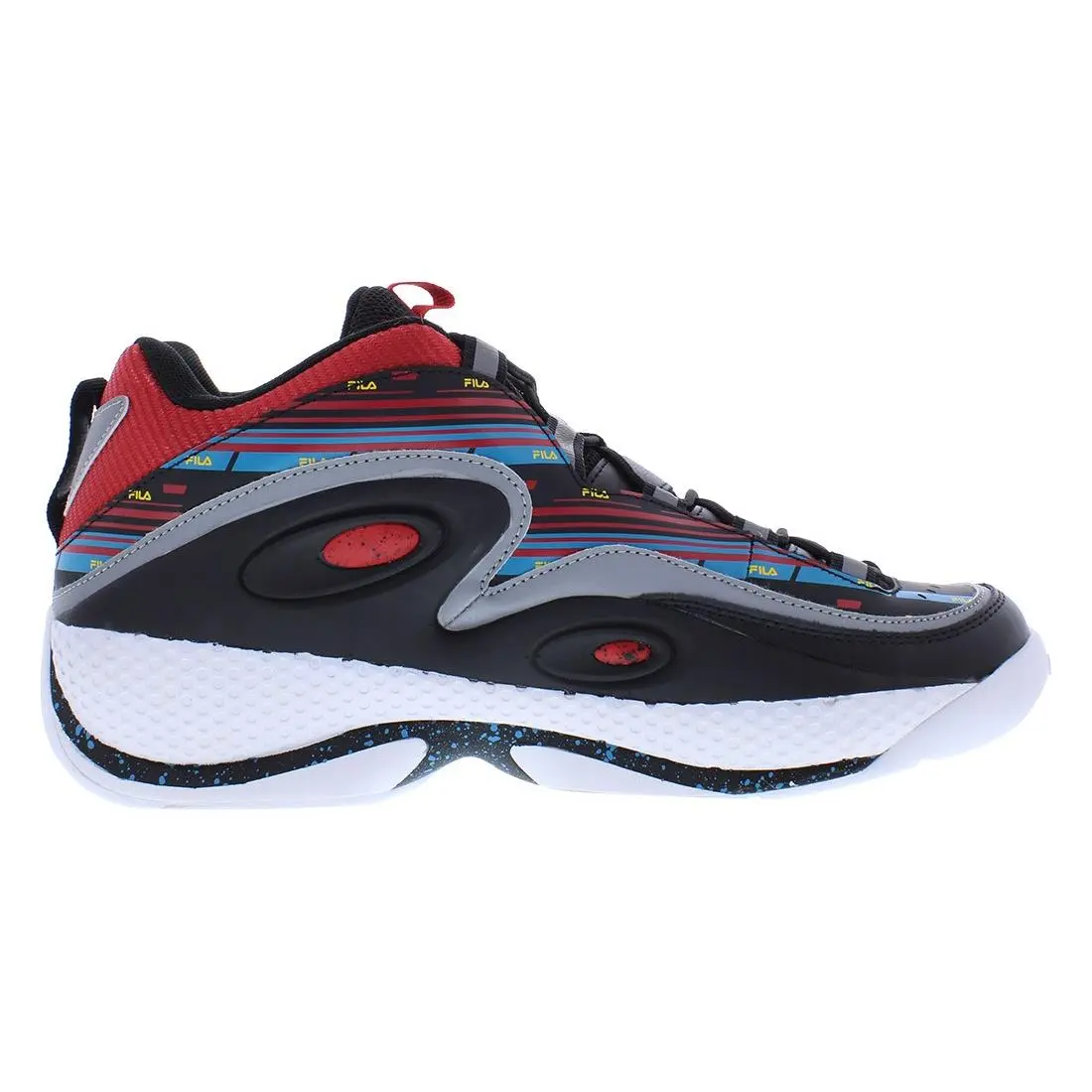 Fila shoes - Black/Capri Breeze/Fila Red, Main: Black (UPC: 791272852045) 1