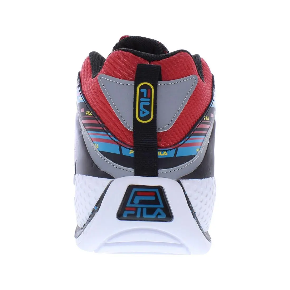Fila shoes - Black/Capri Breeze/Fila Red, Main: Black (UPC: 791272852045) 2