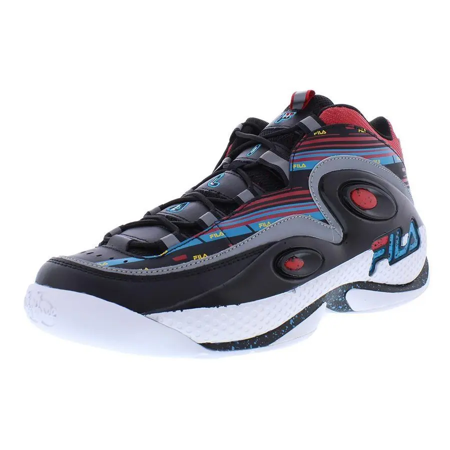Fila shoes - Black/Capri Breeze/Fila Red, Main: Black (UPC: 791272852045) 3
