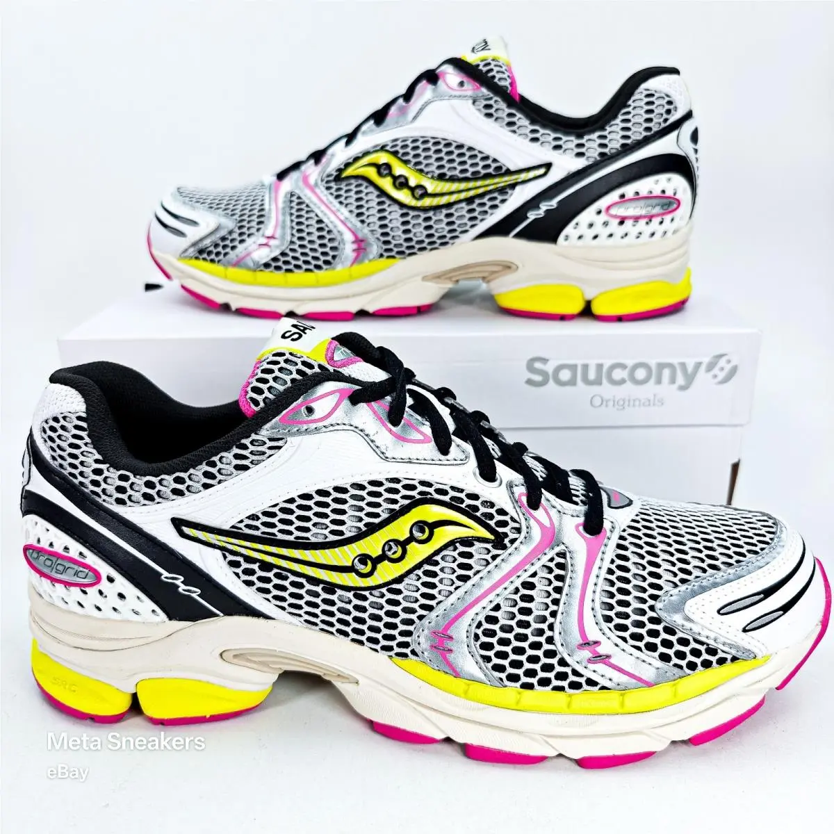Saucony shoes - Saucony ProGrid 4 - ProGrid - S70704-14 - White 9