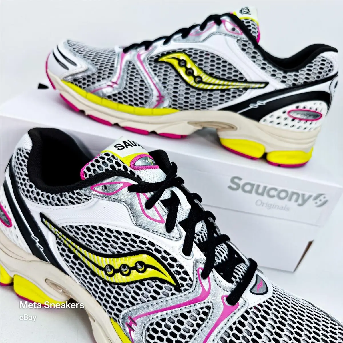 Saucony shoes - Saucony ProGrid 4 - ProGrid - S70704-14 - White 13