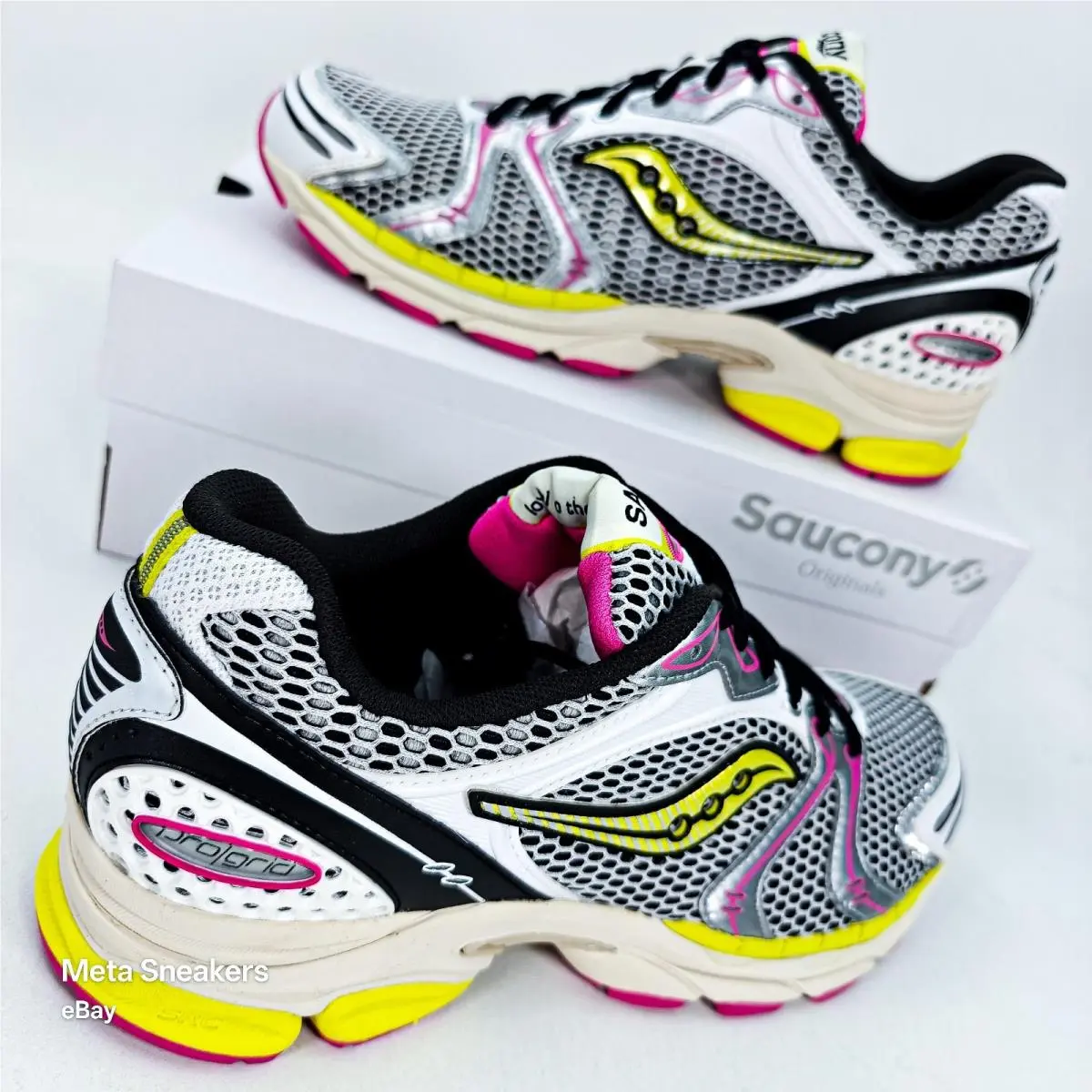 Saucony shoes - Saucony ProGrid 4 - ProGrid - S70704-14 - White 14