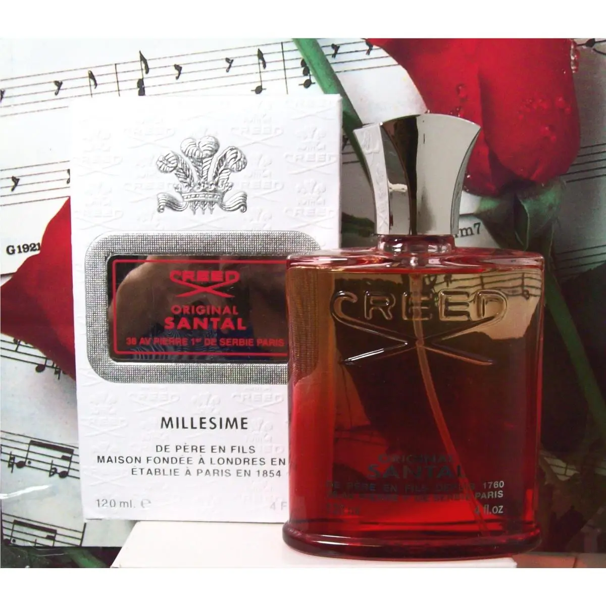 Creed Santal Millesime Spray 4.0 Oz. Nwb. Read Details
