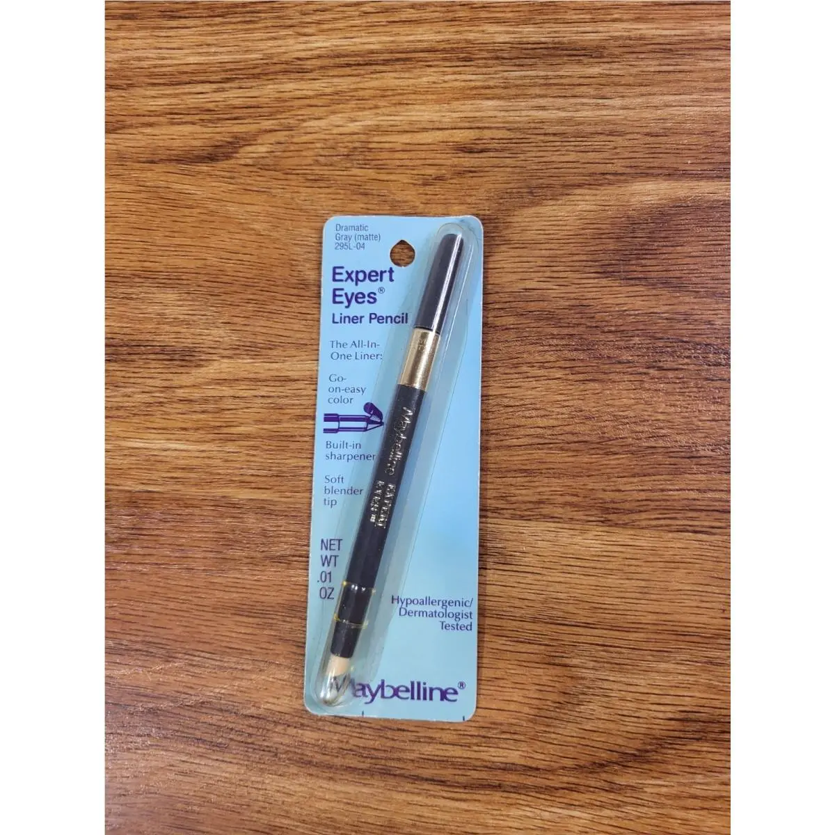 Vintage Eye Liner Maybelline Expert Eyes Liner Pencil Dramatic Gray 295L-04 Nos