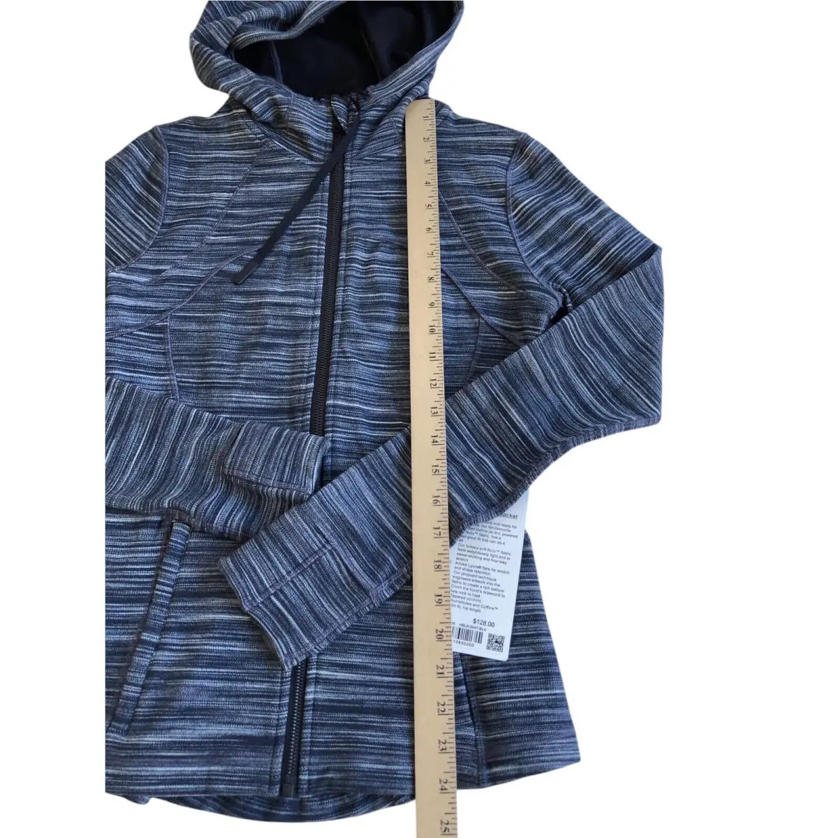 Lululemon clothing - Heathered Black/White/Black 6