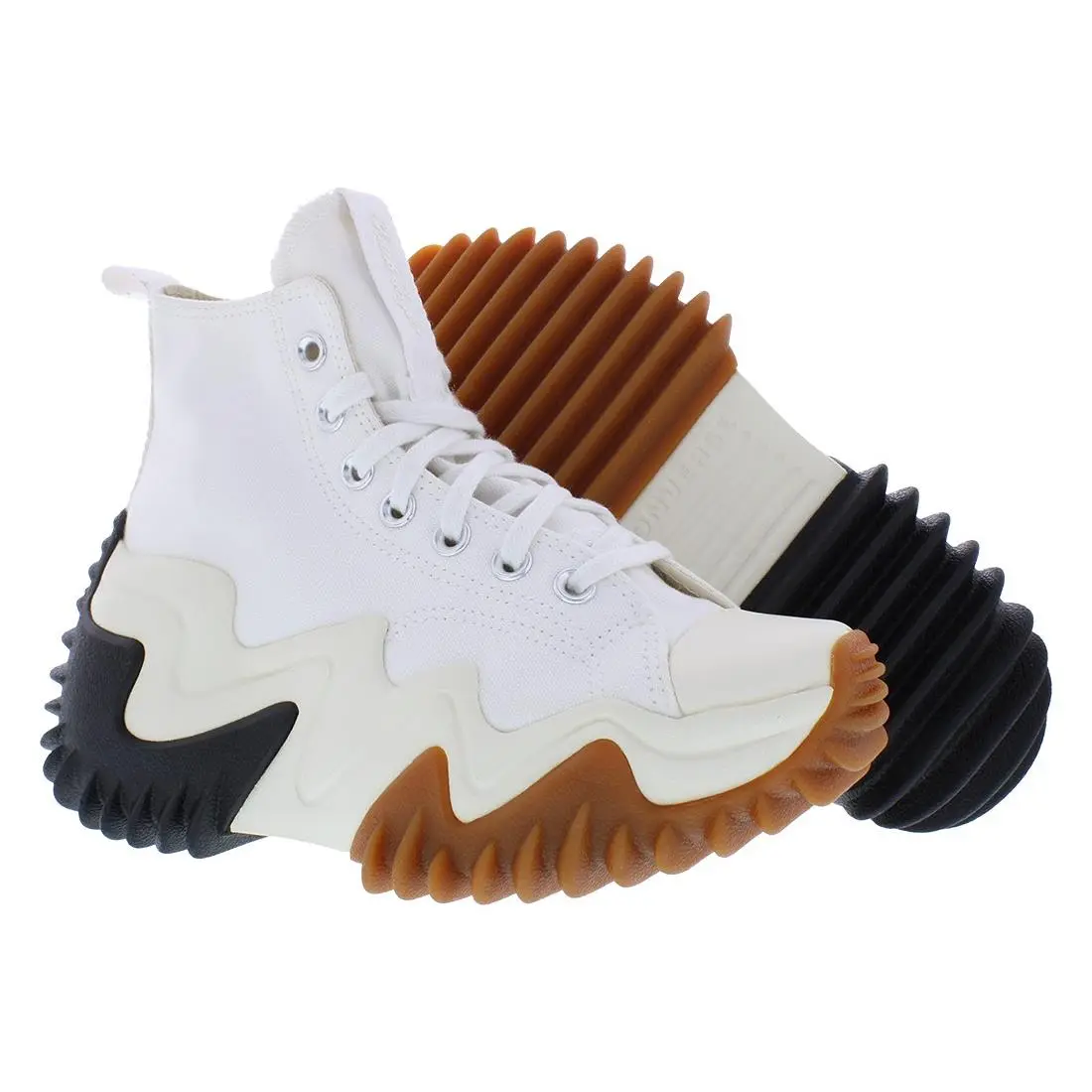 Converse shoes - White/Black/Gum Honey, Main: White 3