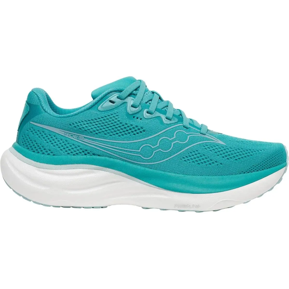 Saucony shoes - Ride 19 - Ride - S101513-1022 - Turquoise (UPC: 195021969419) 1