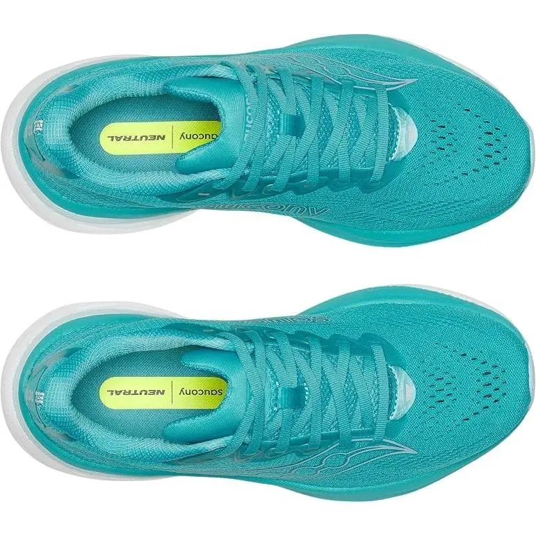 Saucony shoes - Ride 19 - Ride - S101513-1022 - Turquoise (UPC: 195021969419) 2