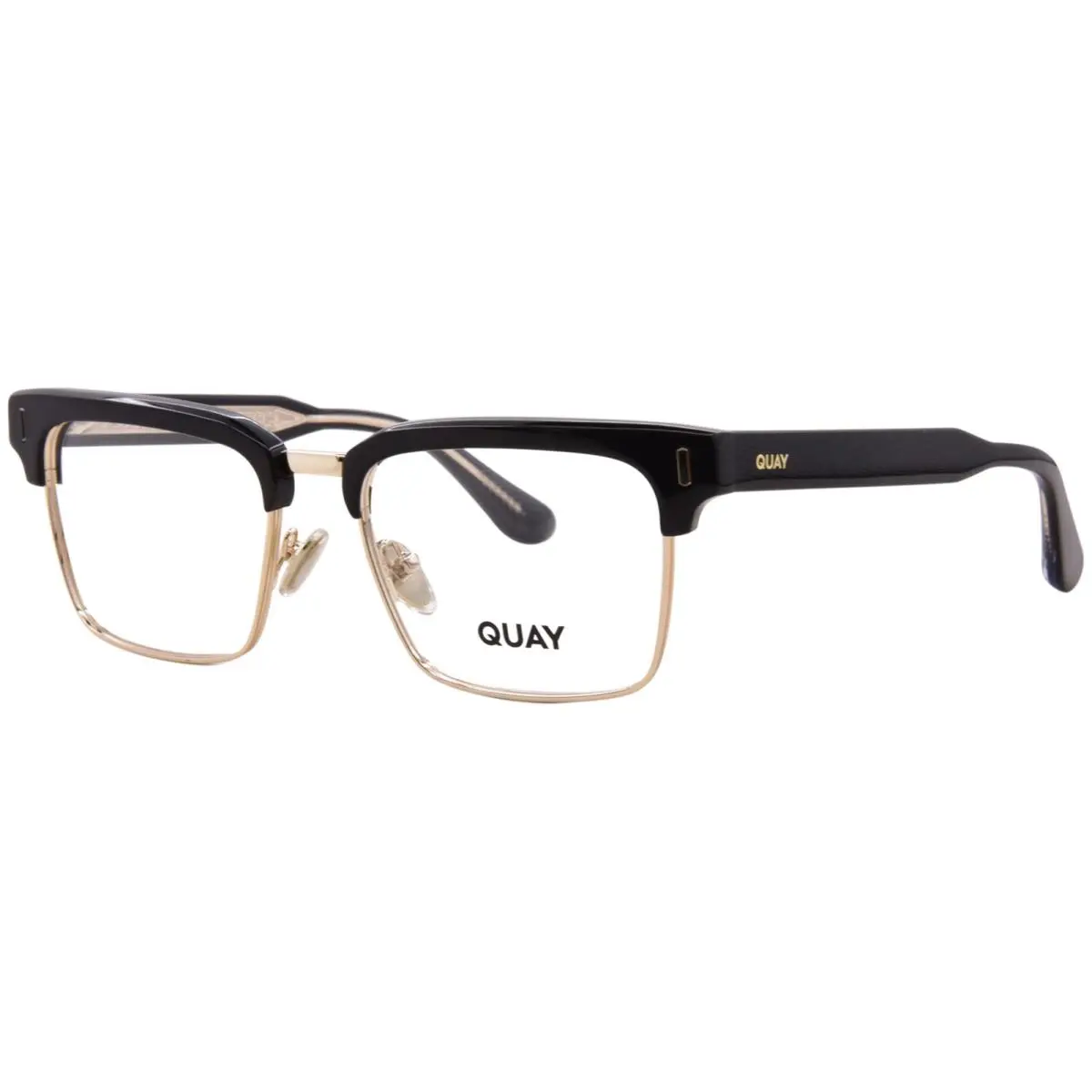Quay Headquarters OG-OF-2605 Blk/rx Eyeglasses Men`s Black Full Rim 53mm