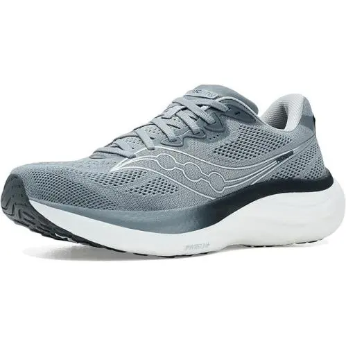 Saucony Men`s Ride 19 Neutral Running Shoes Flint/shadow Size 11