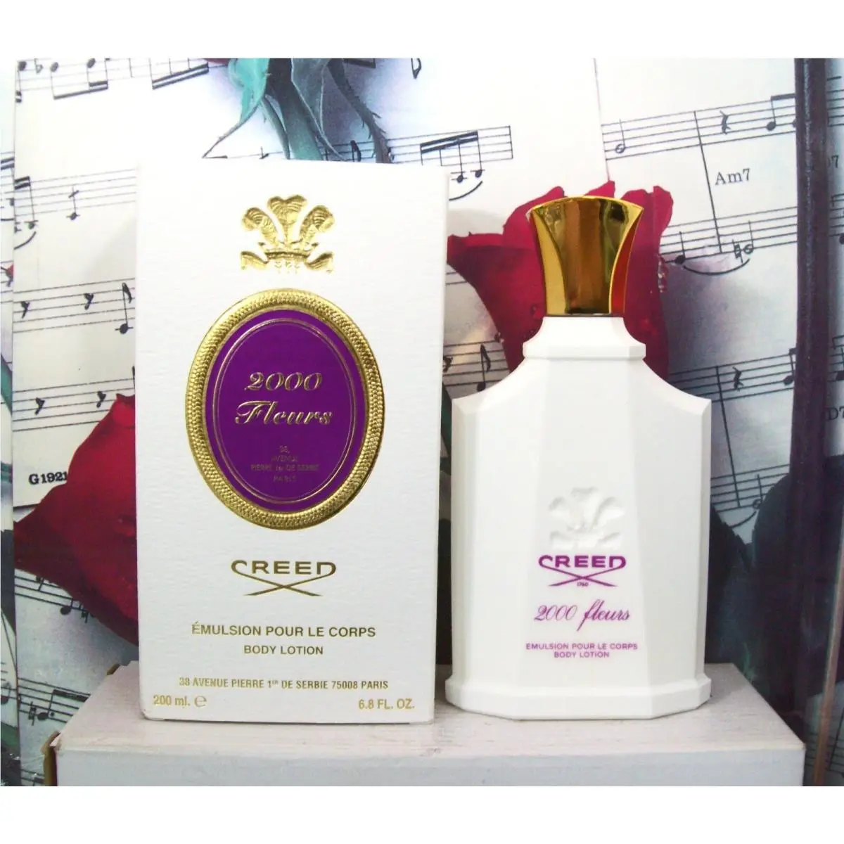 Creed 2000 Flowers Body Lotion 6.8 Fl. OZ