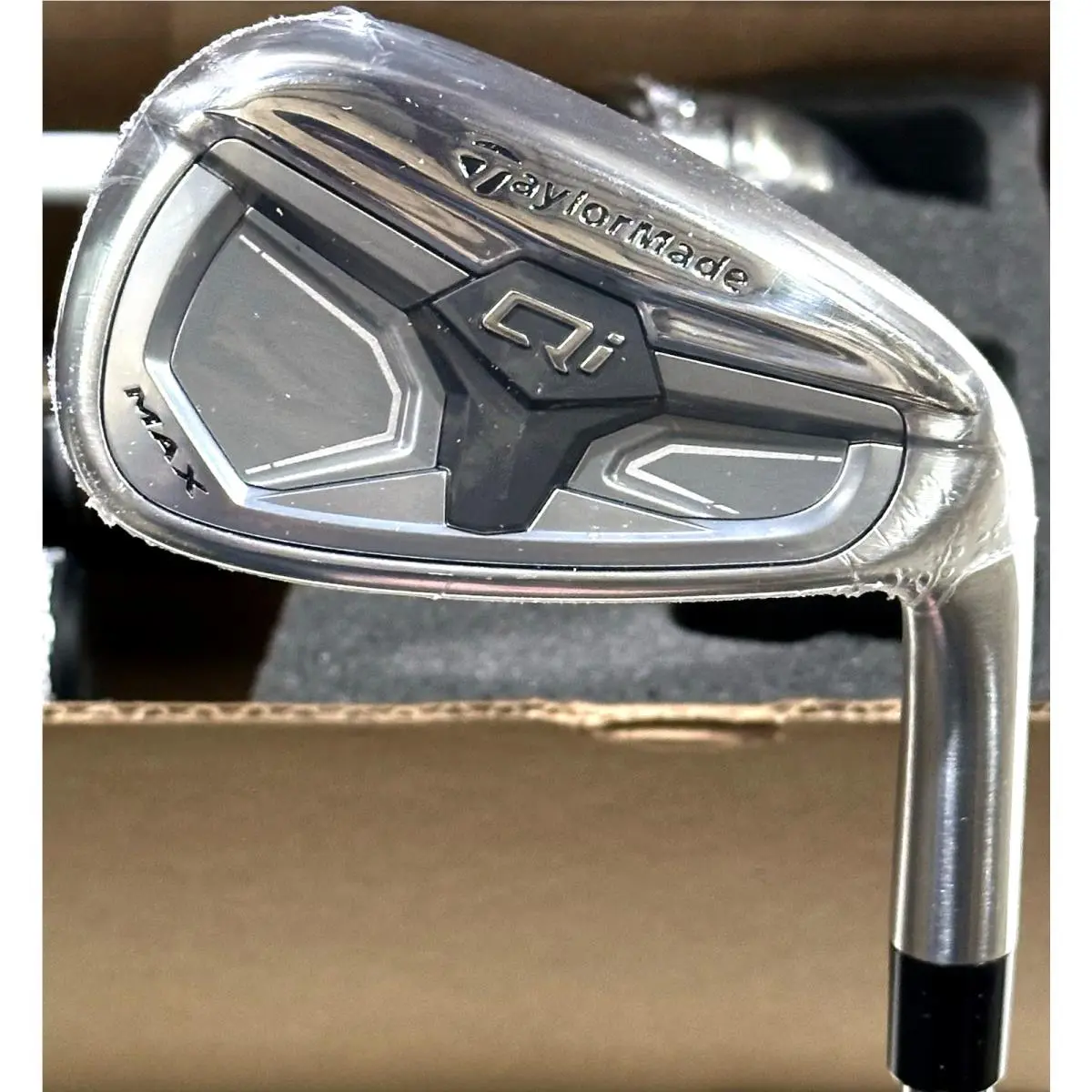Taylormade Qi Max Iron Set 5-PW AW Steel Kbs Max MT 85 Stiff Flex