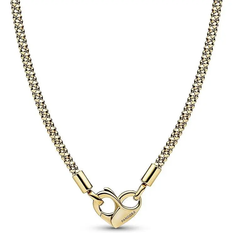 Pandora Moments Studded Chain Necklace 362451C00-45