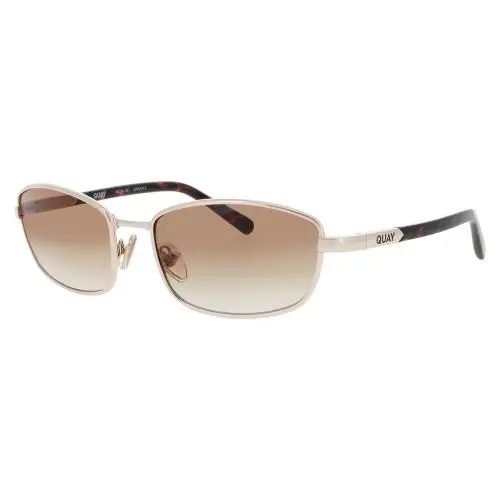 Quay Text ME-78600 Sunglasses Sun Glasses Gld/sep Gold 58mm by QUAY