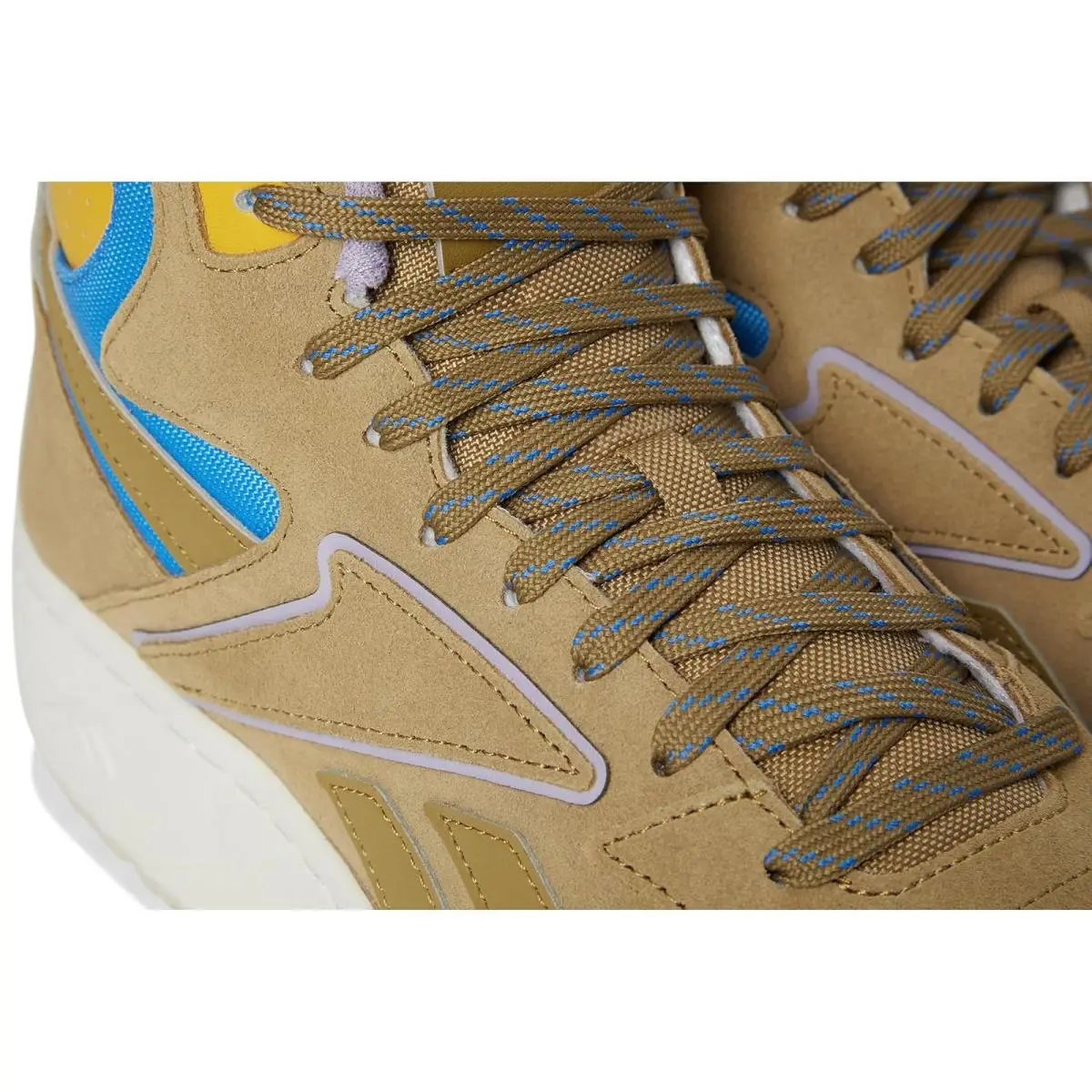 Reebok shoes - Khaki Brown/Fierce Gold/Kinetic Blue 12