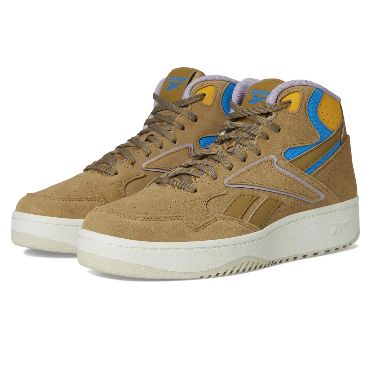 Reebok shoes - Khaki Brown/Fierce Gold/Kinetic Blue 6