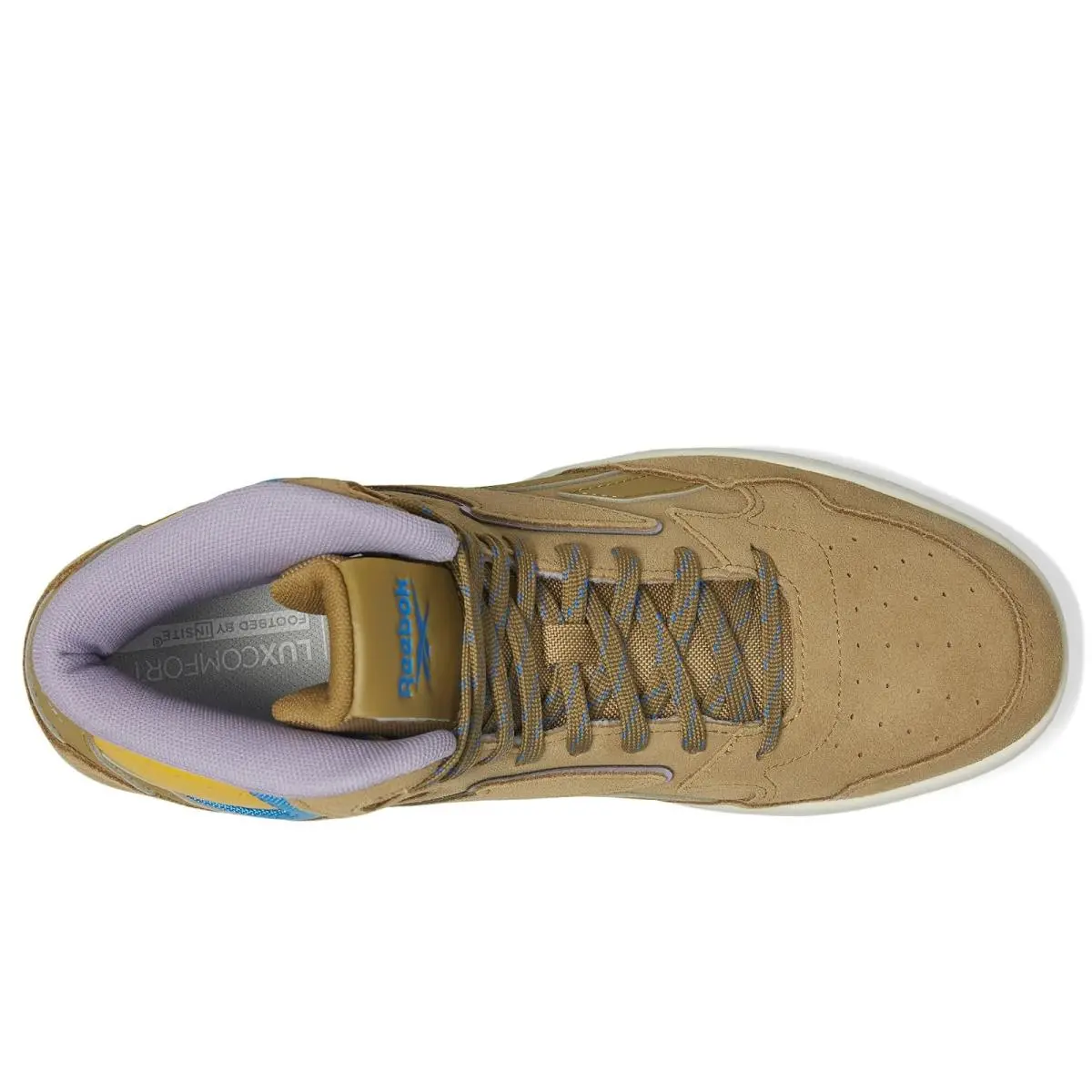 Reebok shoes - Khaki Brown/Fierce Gold/Kinetic Blue 7
