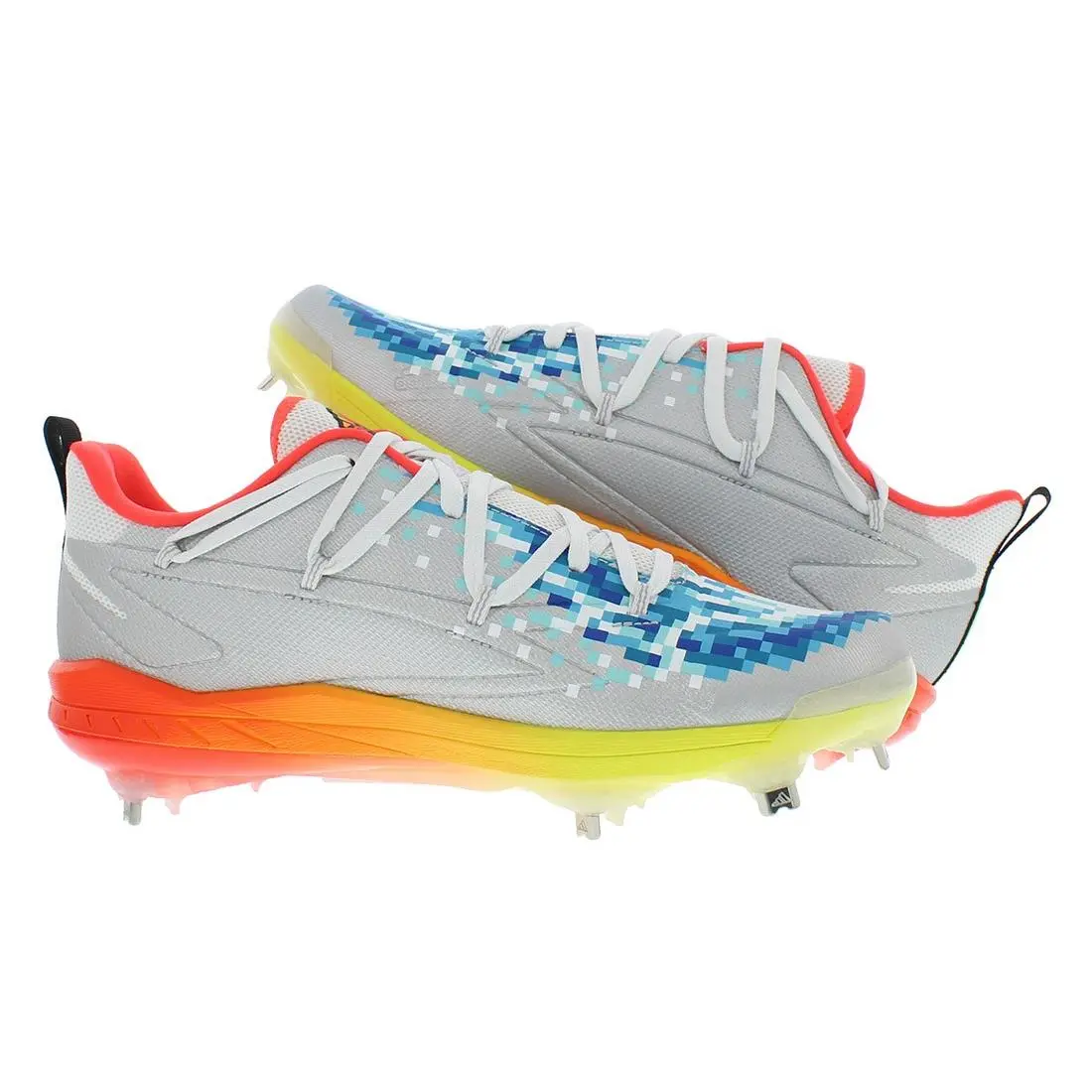 Adidas shoes - Silver Metallic/Core Black/Solar Red, Main: Multi-Colored 1