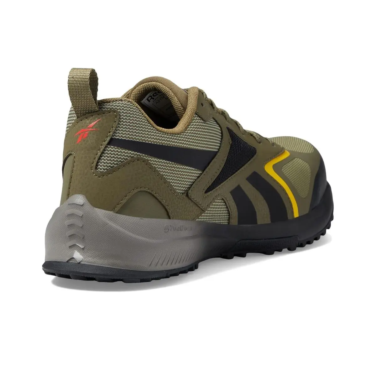 Reebok shoes - Army Green/Black/Yellow 3