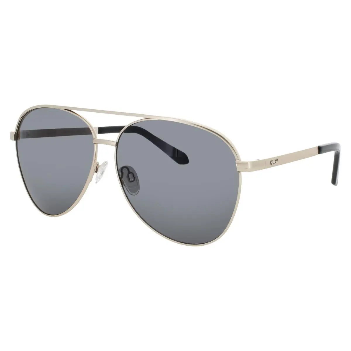 Quay VIVIENNE-10332 Sunglasses Sun Glasses Gld/smk Gold 64mm by QUAY