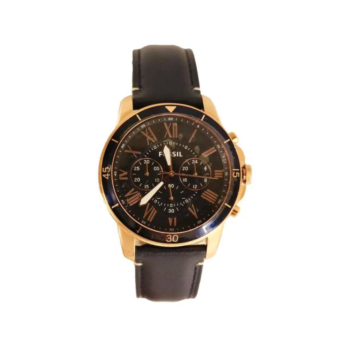 Fossil Grant Sport Blue Dial Men`s Chronograph Watch FS5237