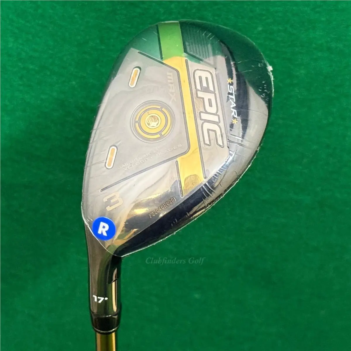 LH Callaway Epic Max Star 17° 3 Hybrid Attas Speed Series 50-R Regular W/hc