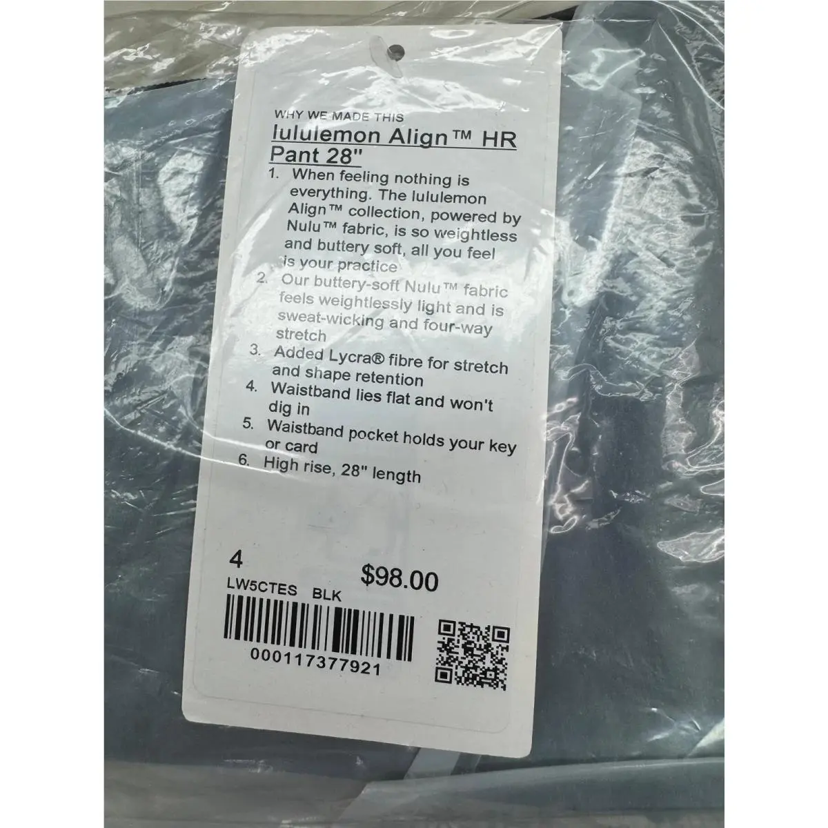Lululemon clothing - Black 0