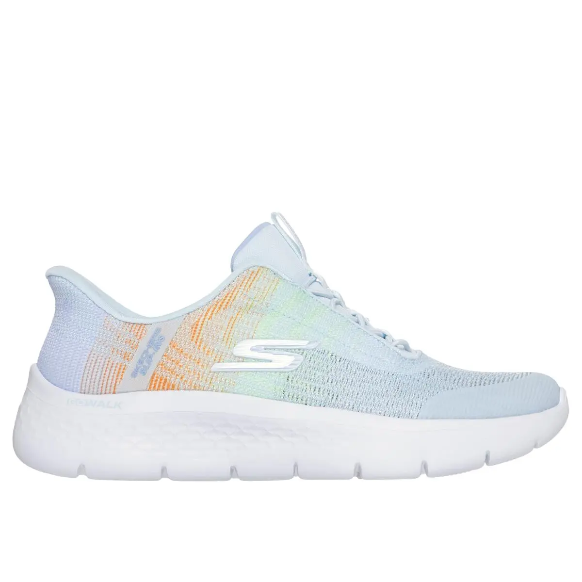 Skechers Women`s Go Walk Flex Nova Hands Free Slip-ins Sneaker White/multi