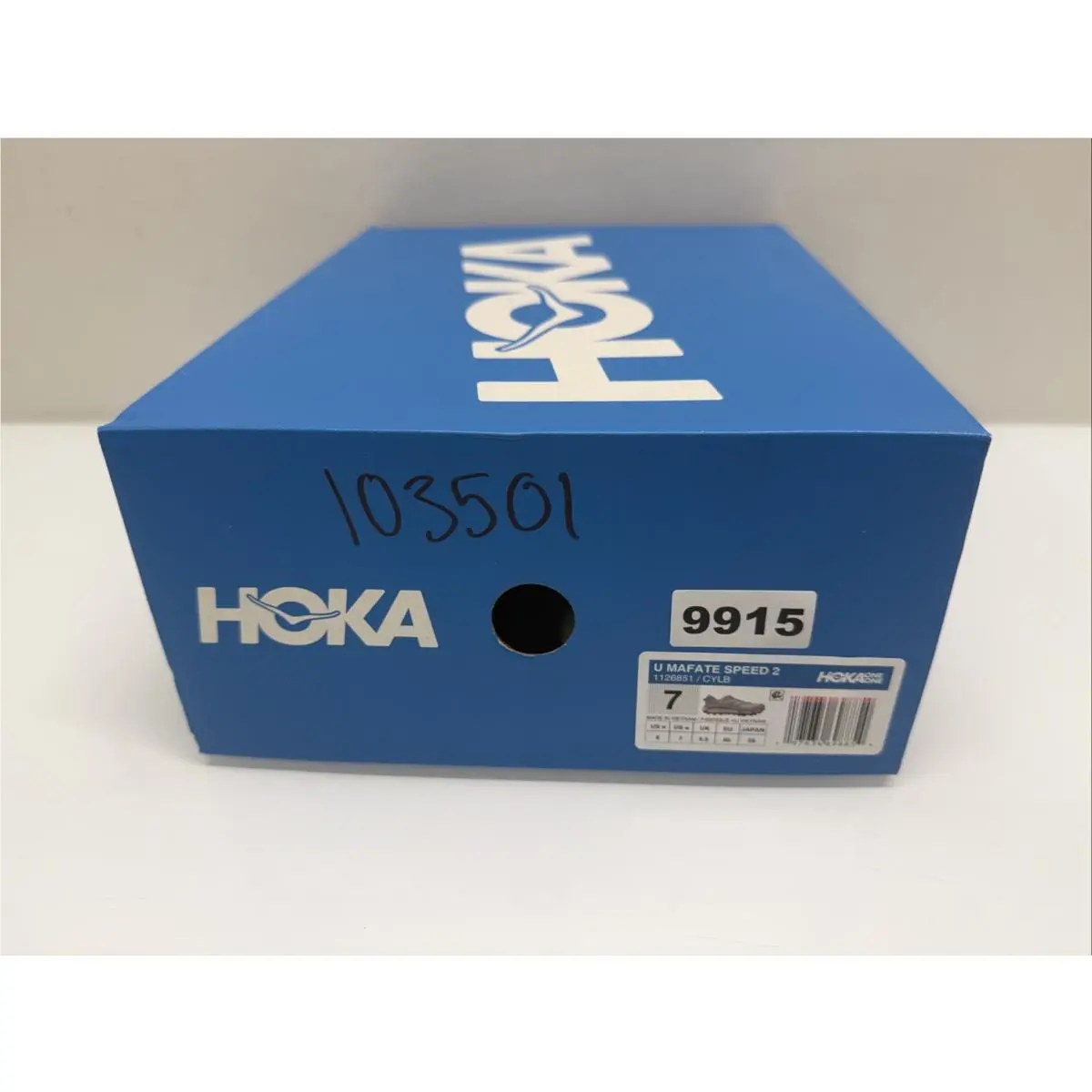 Hoka shoes - U Mafate Speed 2 - Mafate Speed - 1126851/CYLB - Gray 8