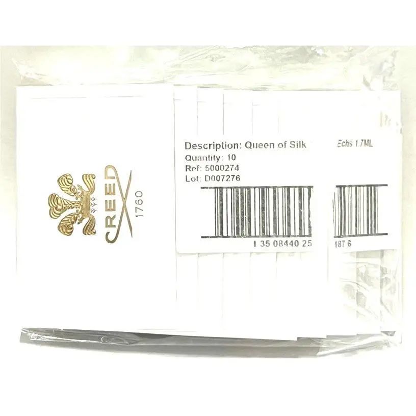 10X Creed Queen Of Silk Women Sample Vial 0.06 oz 1.7 ml Eau De Parfum Spray
