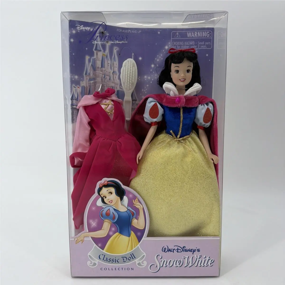Disney Classic Doll Collection Snow White 11in Doll + Outfit Accessories Set