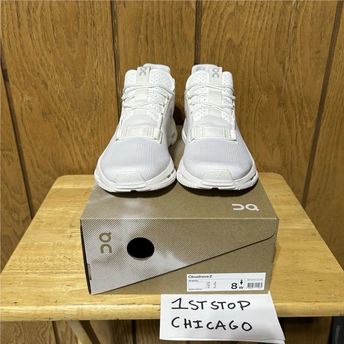 On-Running shoes - On Cloudnova 2 - Cloudnova - 3WE30220108 - All White 0