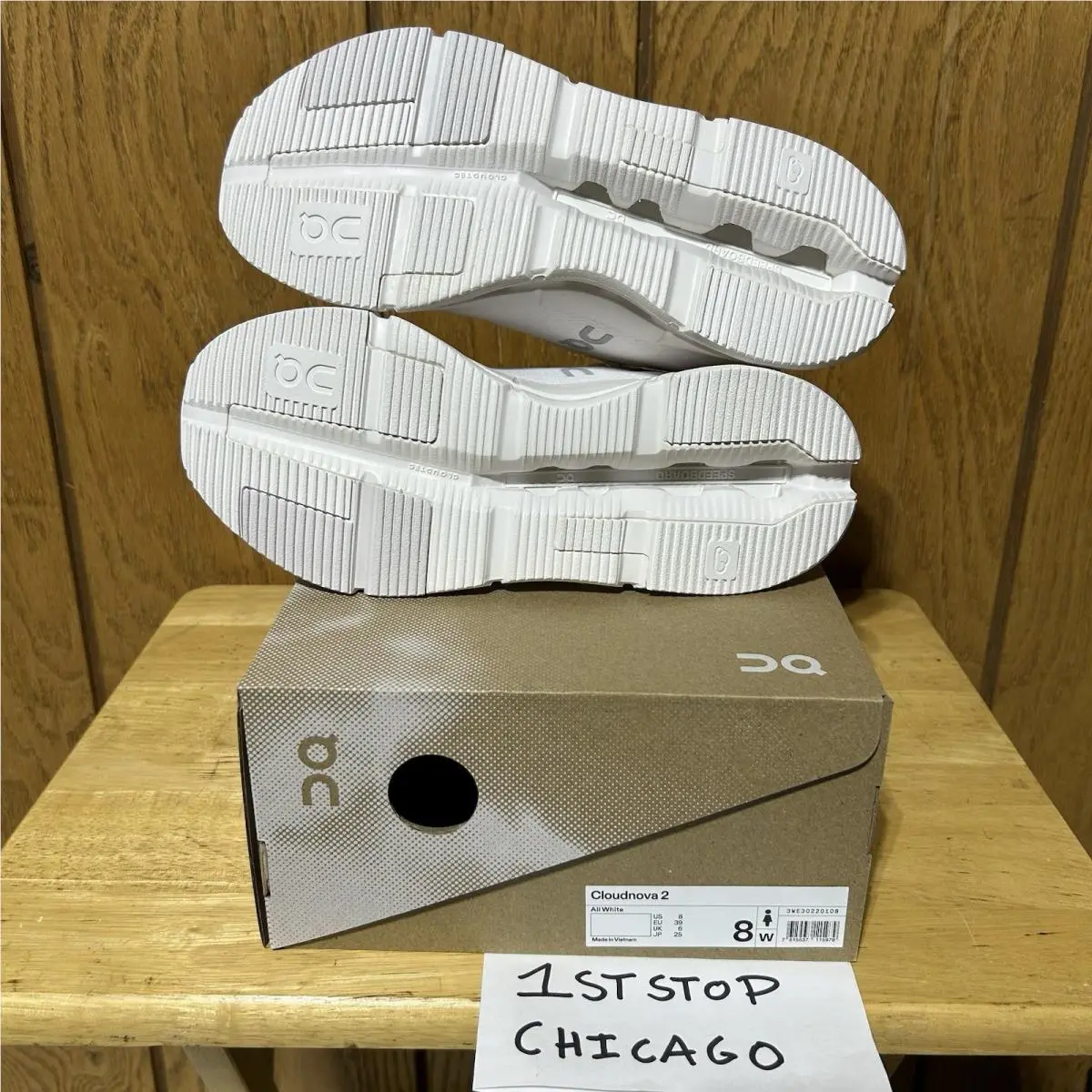 On-Running shoes - On Cloudnova 2 - Cloudnova - 3WE30220108 - All White 5