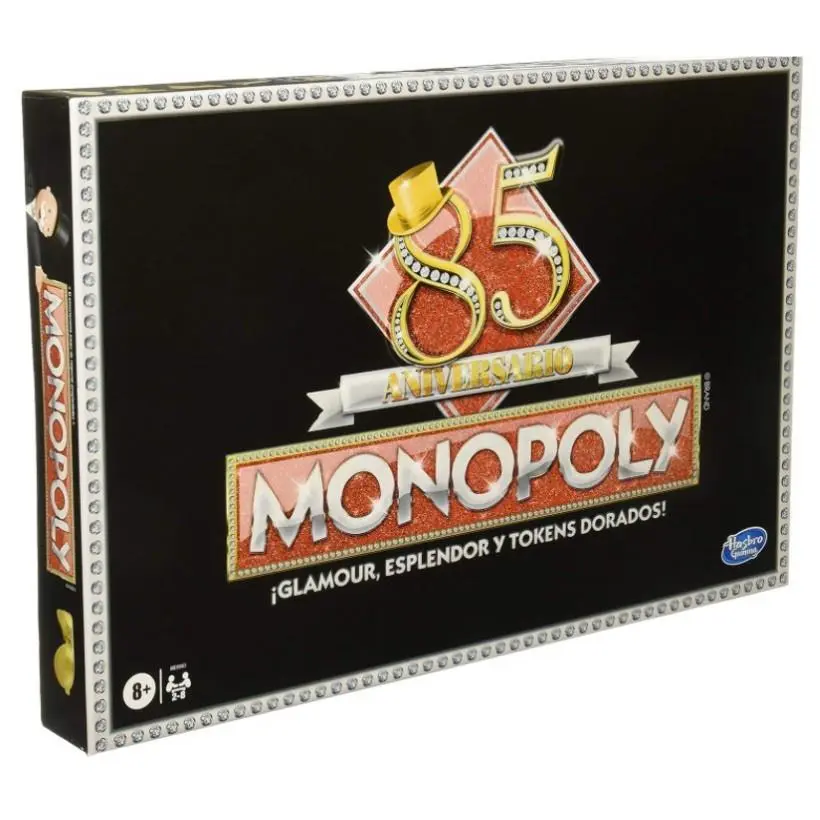 Monopoly 85th Anniversary Edition Board Game - Espanol