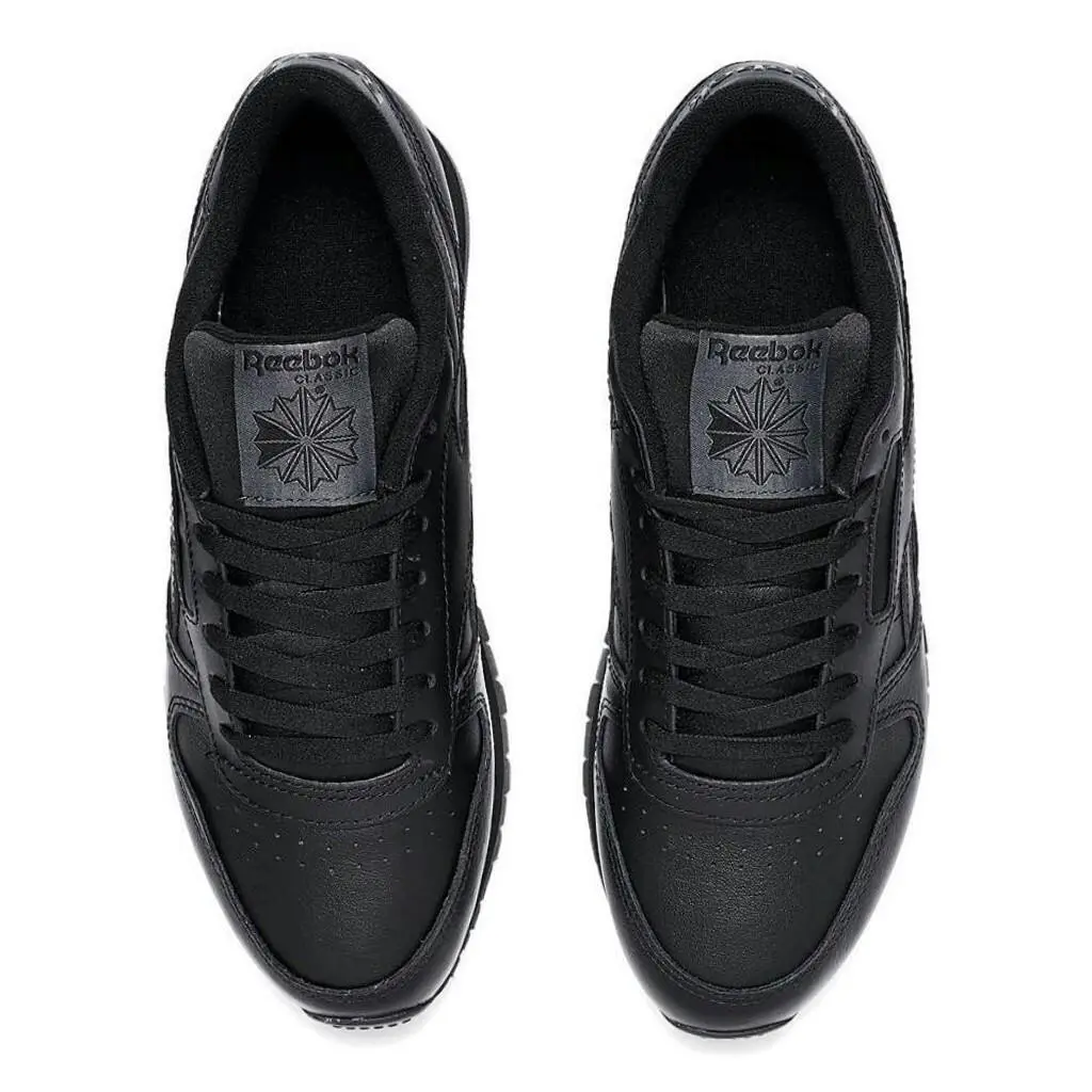 Reebok shoes - Reebok Classic Leather - Classic Leather - Black, Manufacturer: Black/Black/Grey 4