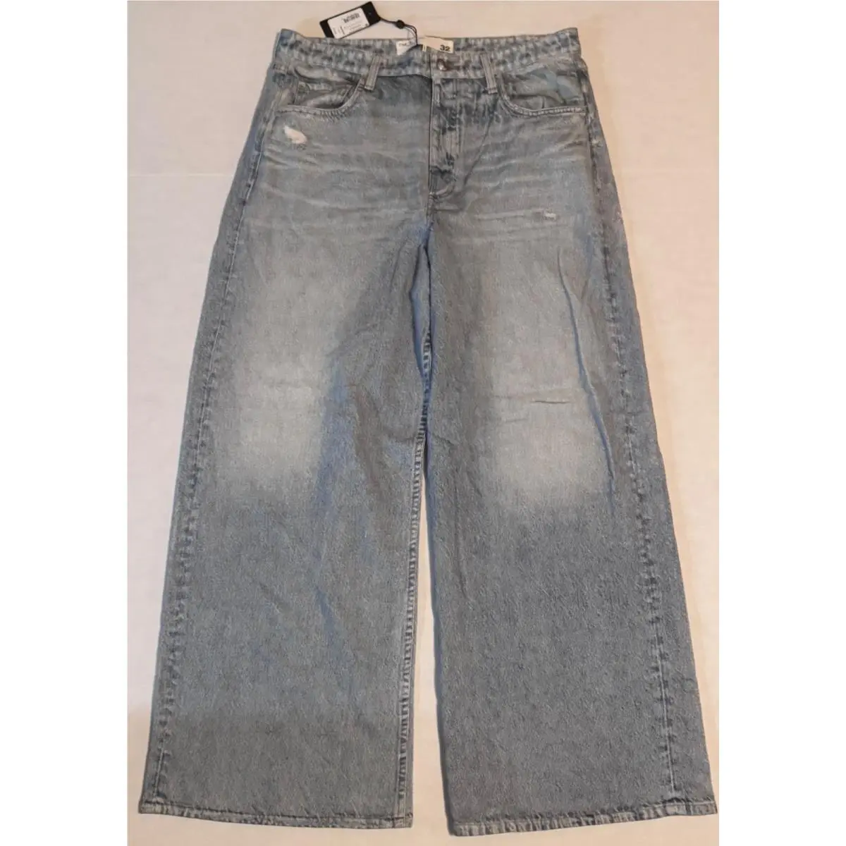 Rag Bone York Size 32 Meadow Blue Miramar Sofie Ankle Denim Blue Jeans
