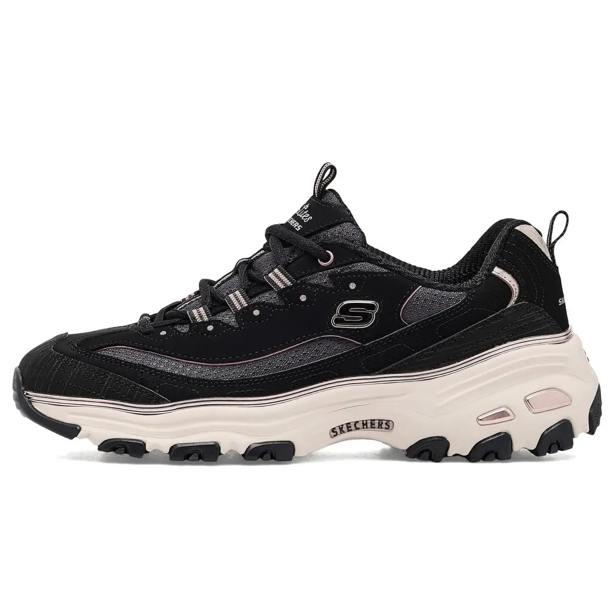 Skechers shoes - Black Rose Gold 2