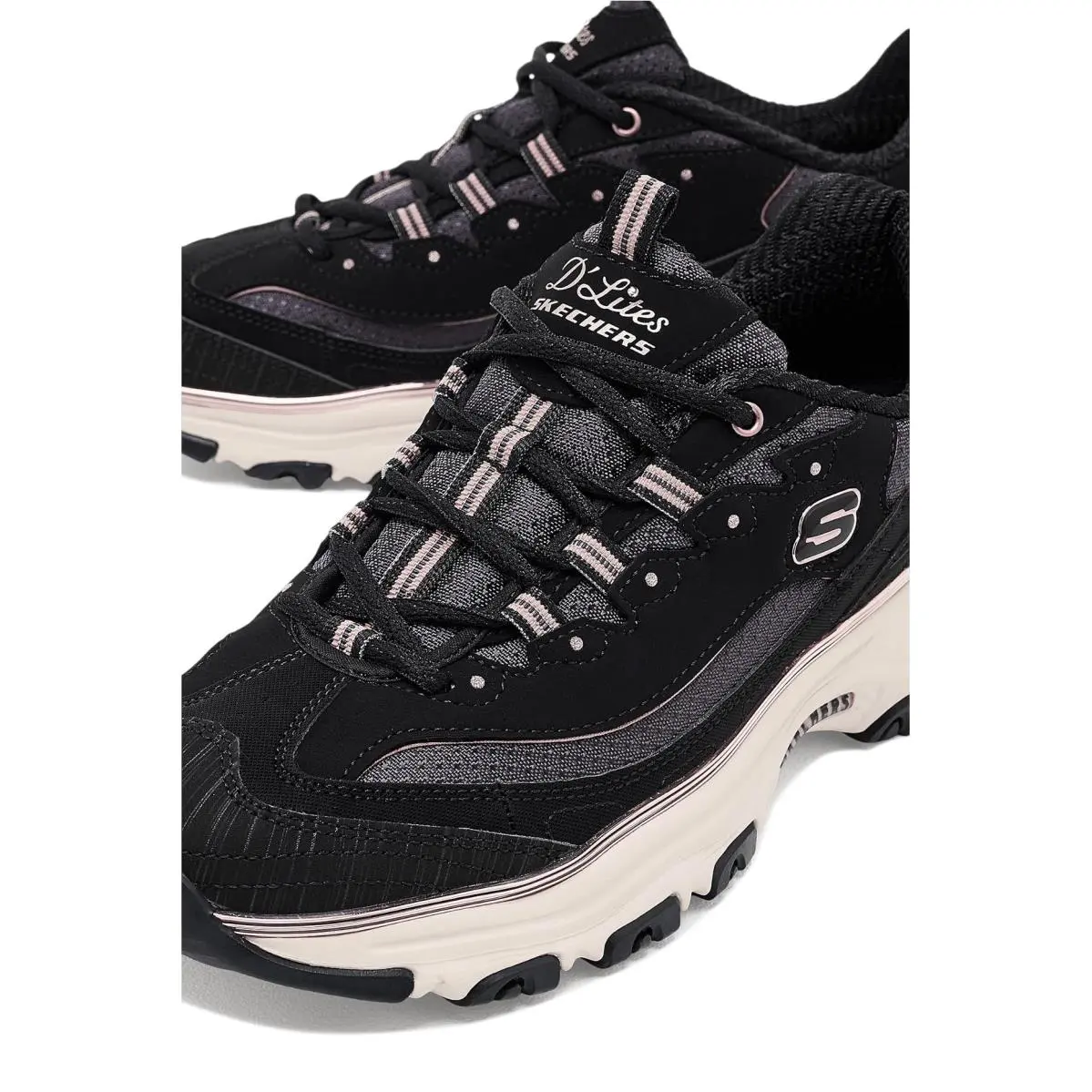 Skechers shoes - Black Rose Gold 11