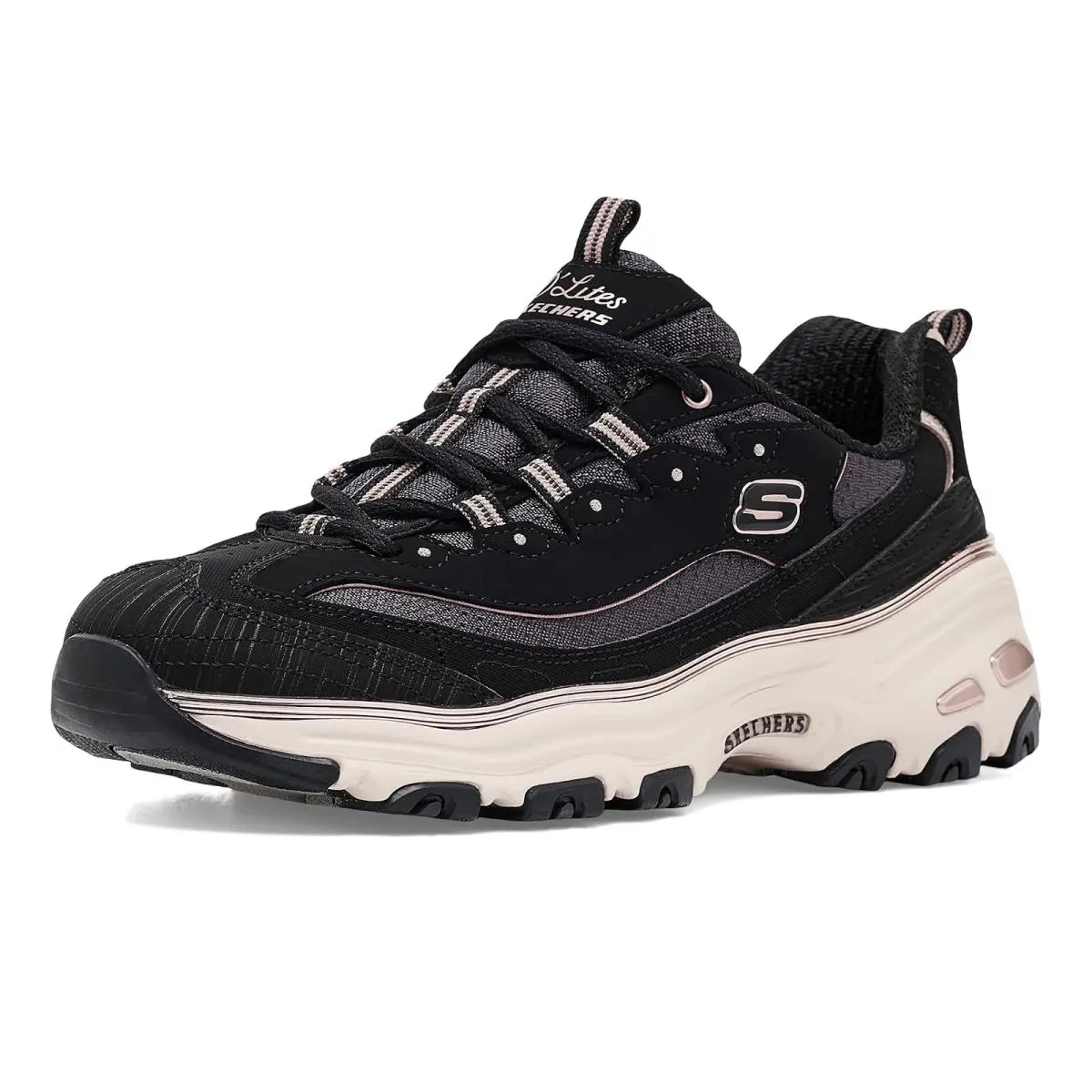 Skechers shoes - Black Rose Gold 6